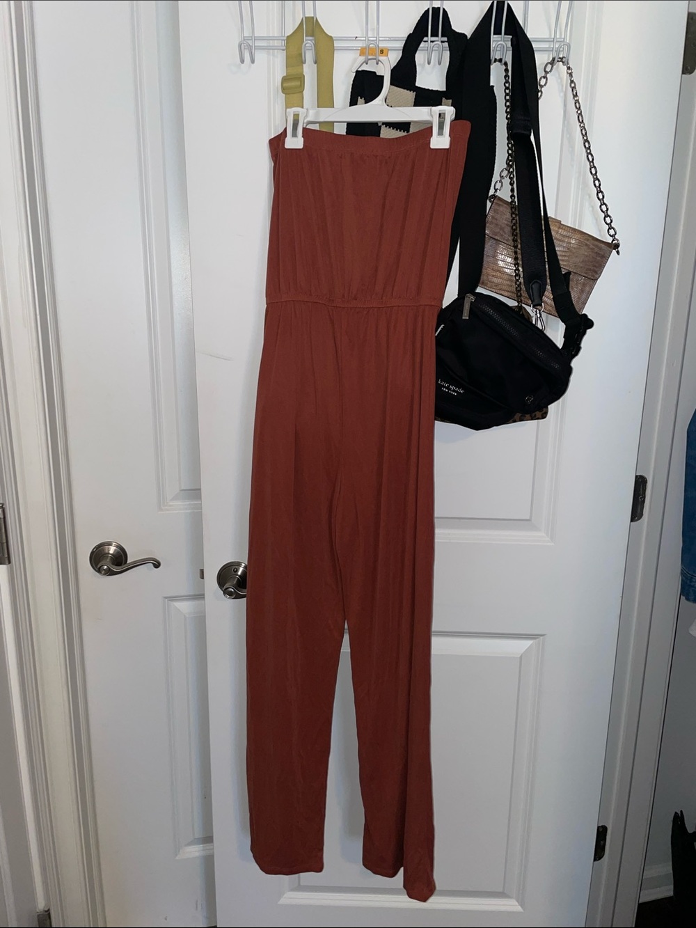 Vintage Forever 21 Rust Jumpsuit